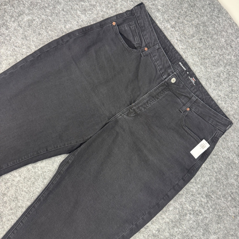 Old Navy Womens 18 Curvy High-Rise OG Loose Jeans Black 849399-00-1